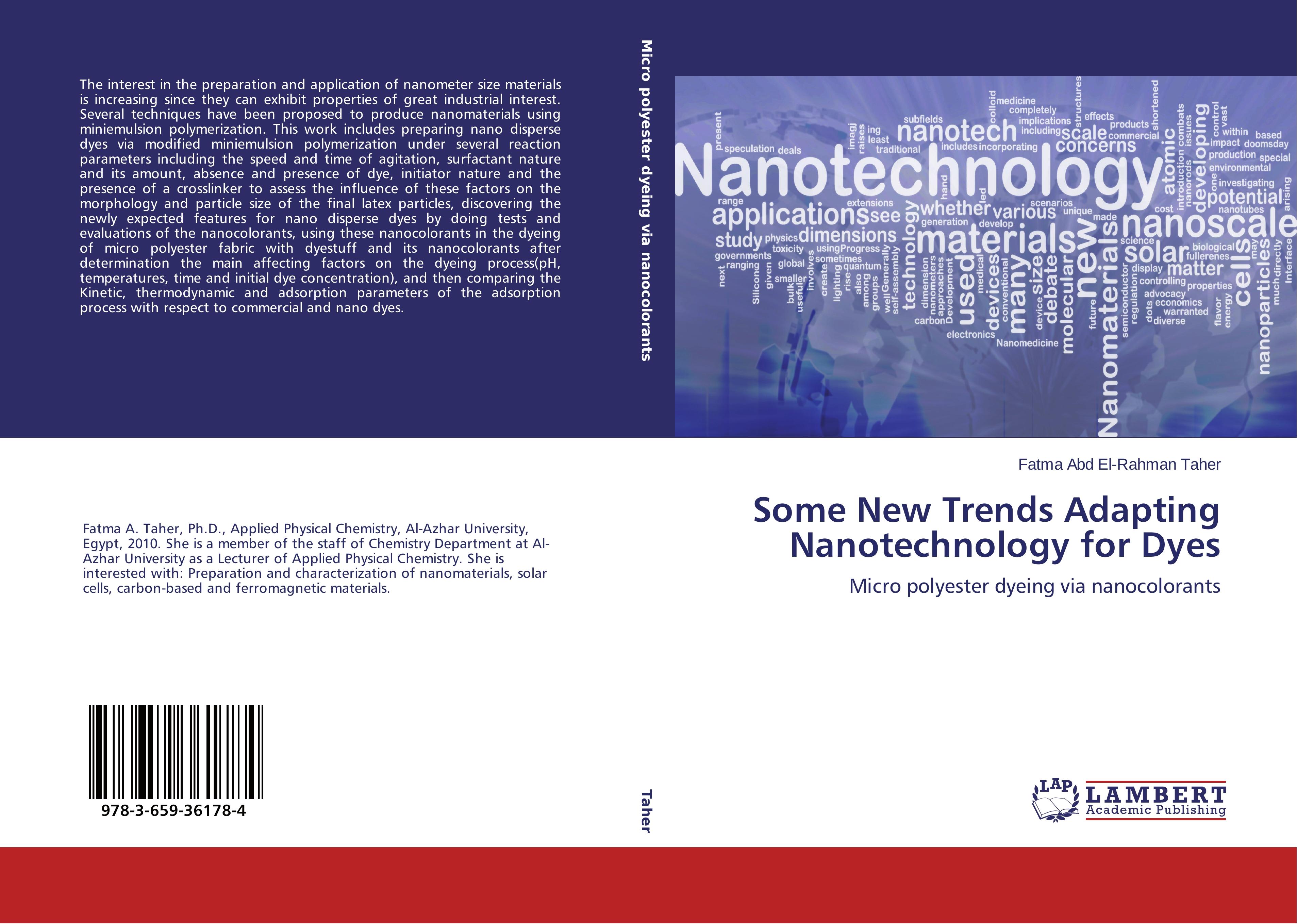 Some New Trends Adapting Nanotechnology for Dyes