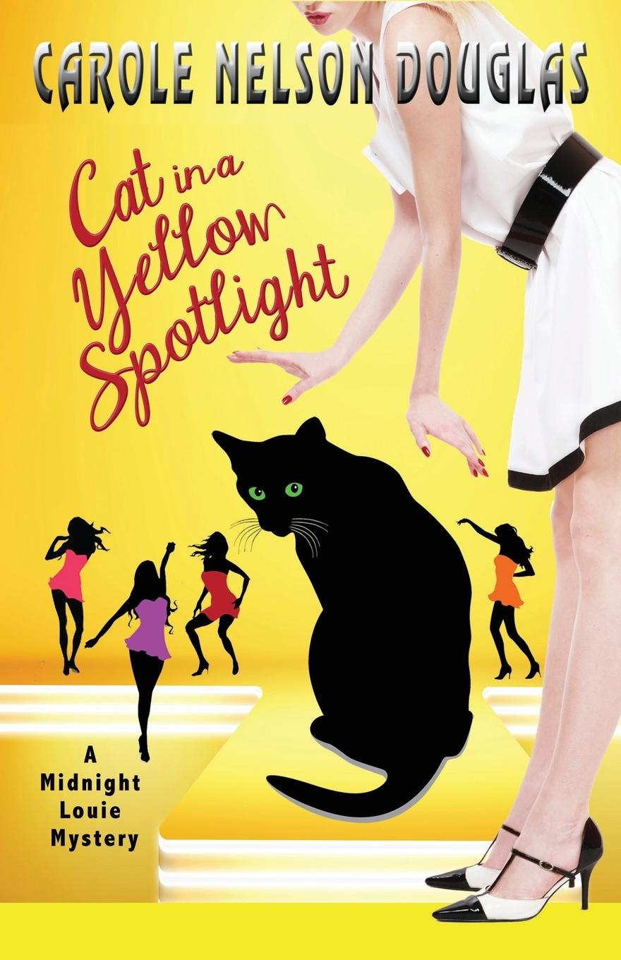 Cat in a Yellow Spotlight