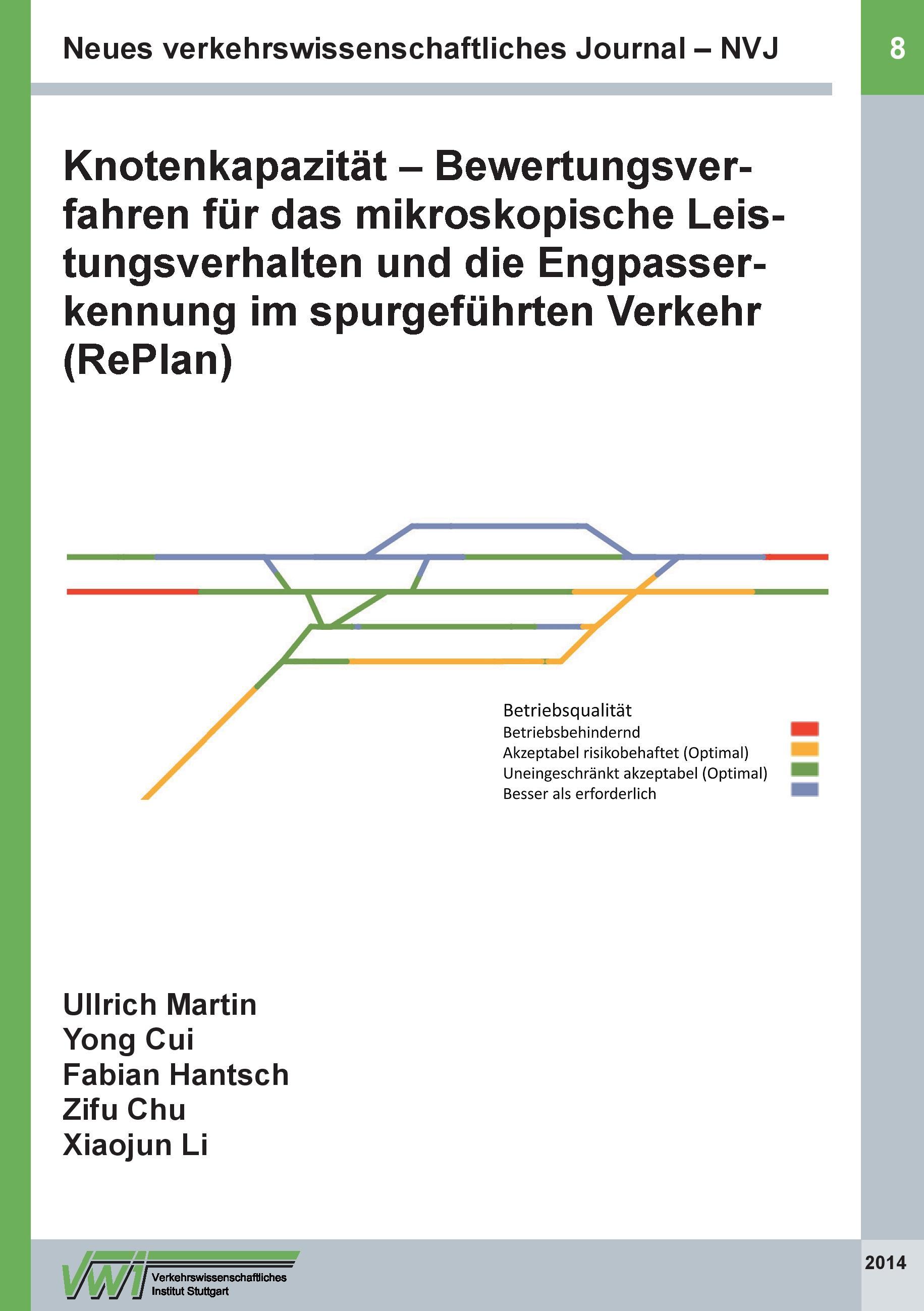 Neues verkehrswissenschaftliches Journal NVJ - Ausgabe 8