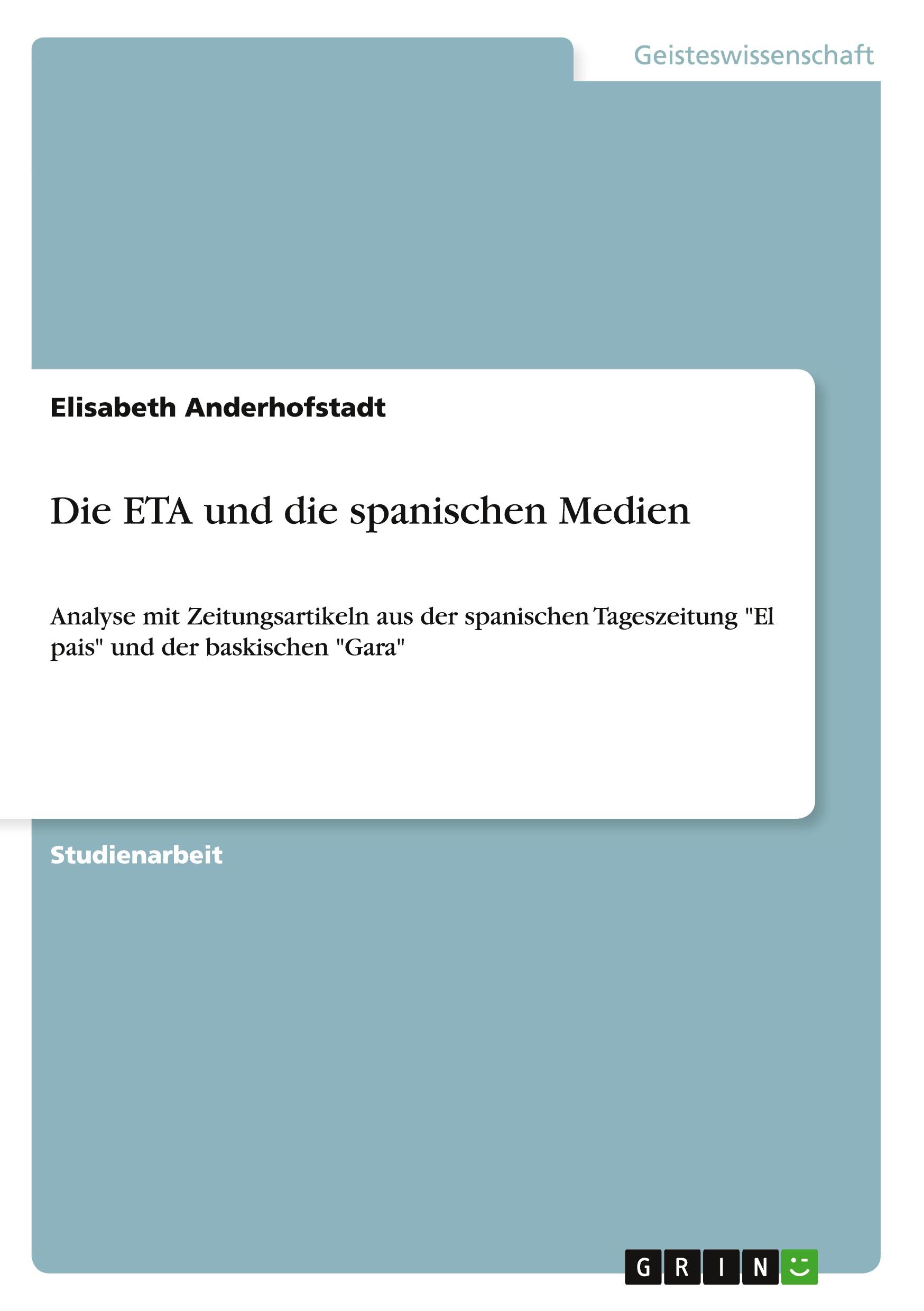 Die ETA und die spanischen Medien