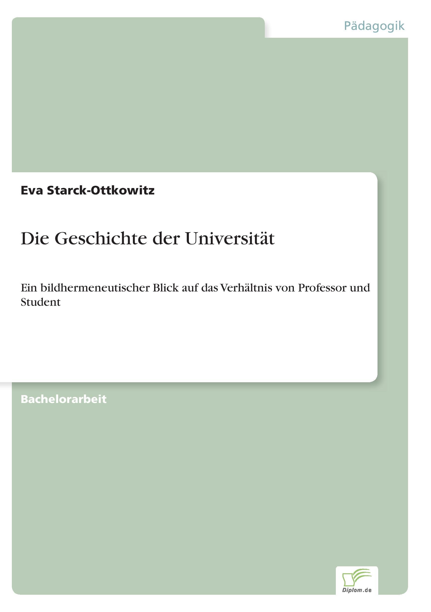 Die Geschichte der Universität