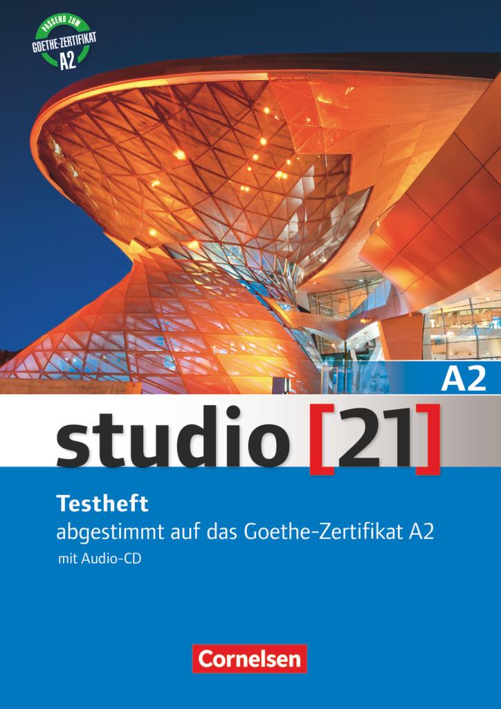 studio [21] Grundstufe A2: Gesamtband. Testheft mit Audio-CD