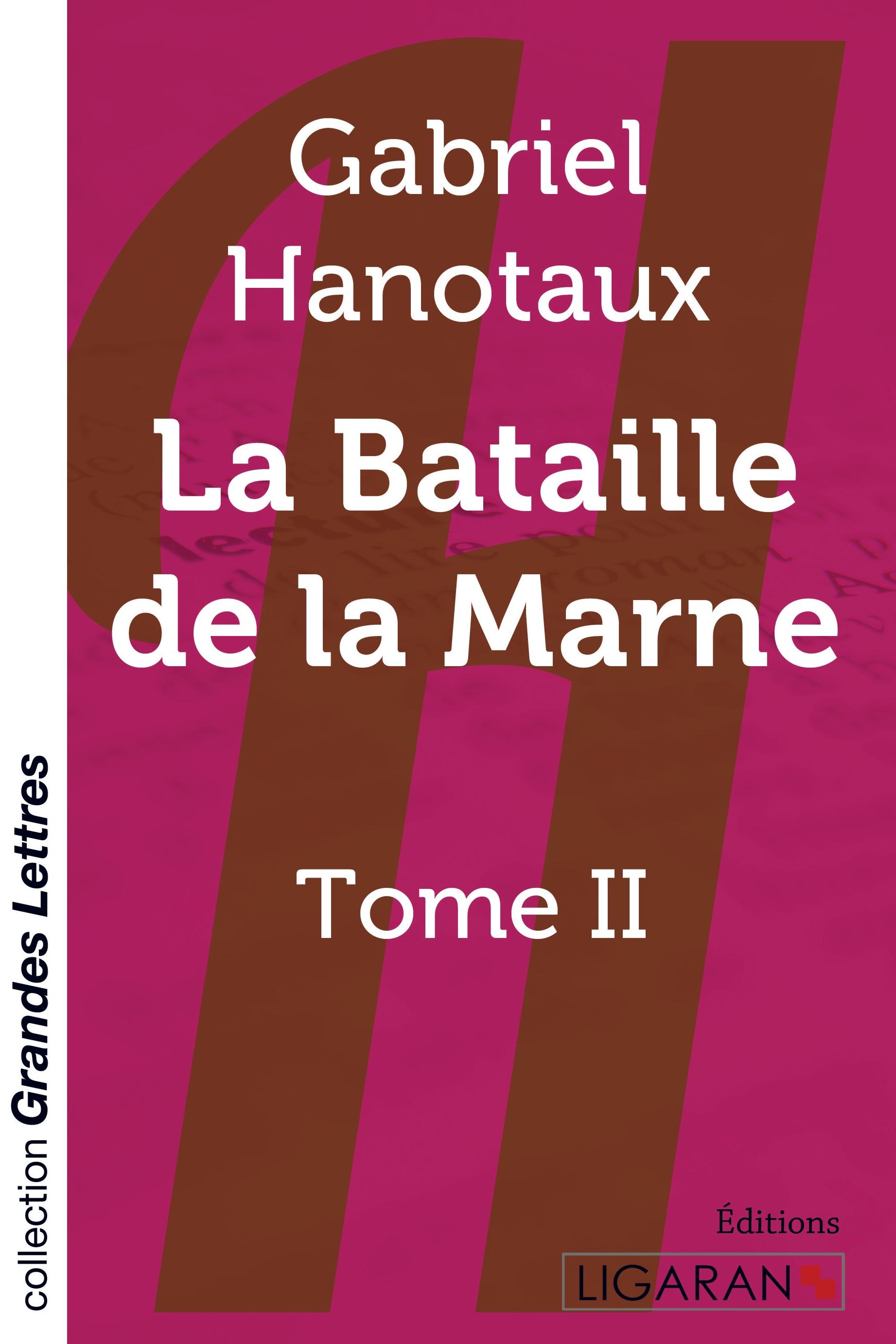 La bataille de la Marne (grands caractères)