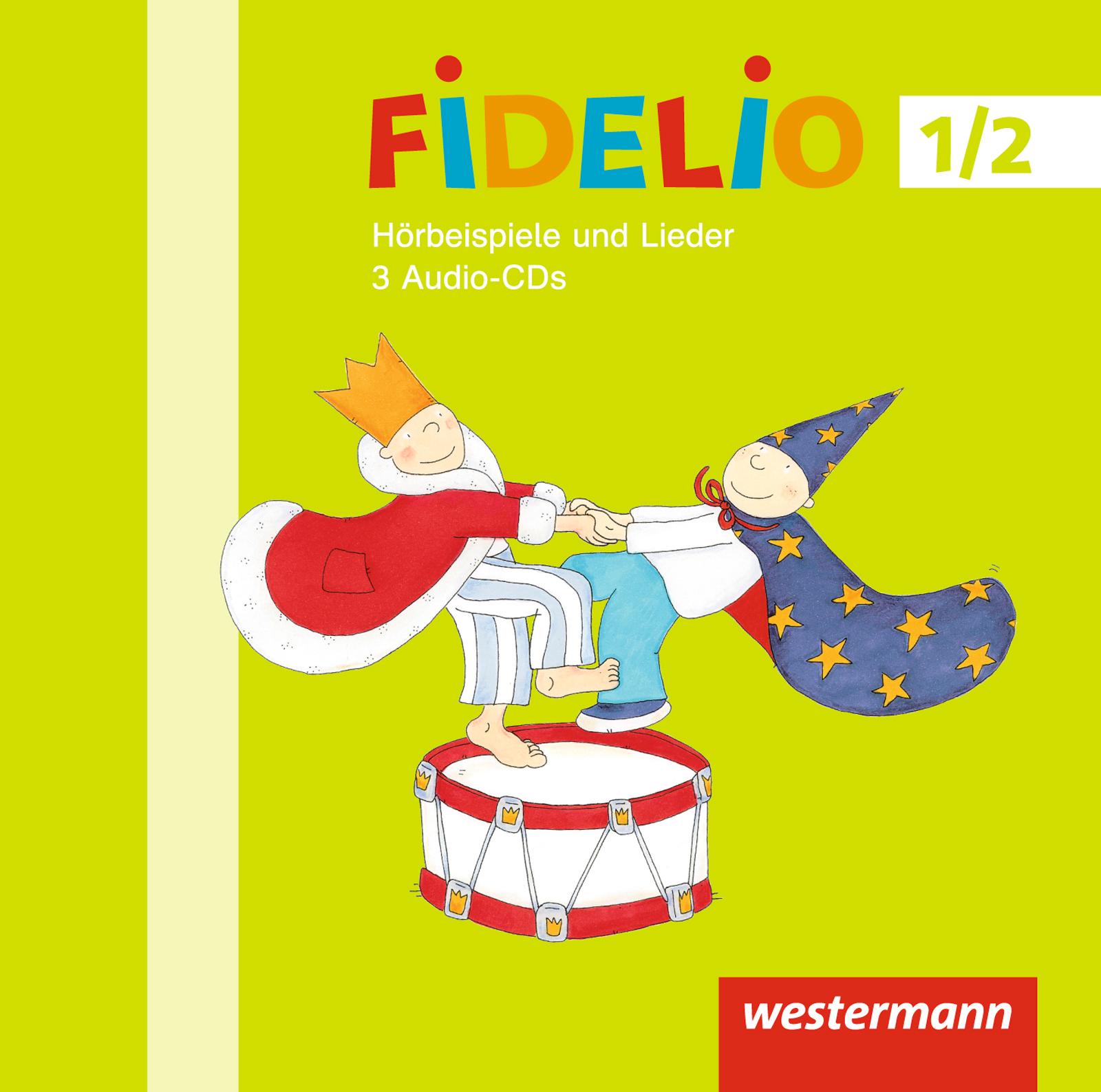 Fidelio Musikbücher 1 / 2. Hörbeispiele CD. Allgemeine Ausgabe