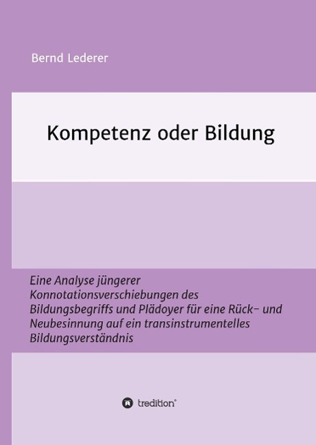 Kompetenz oder Bildung