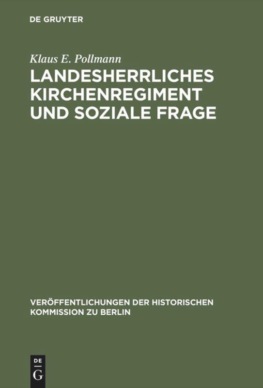 Landesherrliches Kirchenregiment und soziale Frage