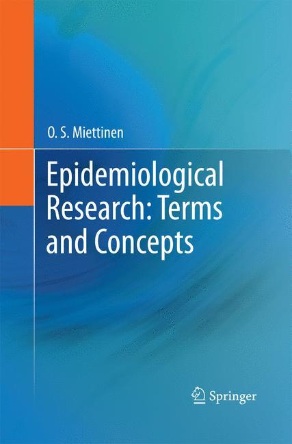 Epidemiological Research: Terms and Concepts