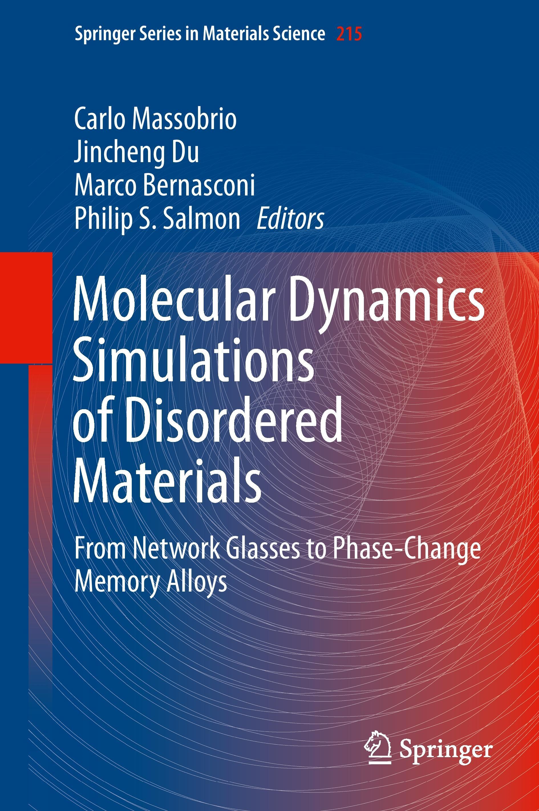 Molecular Dynamics Simulations of Disordered Materials