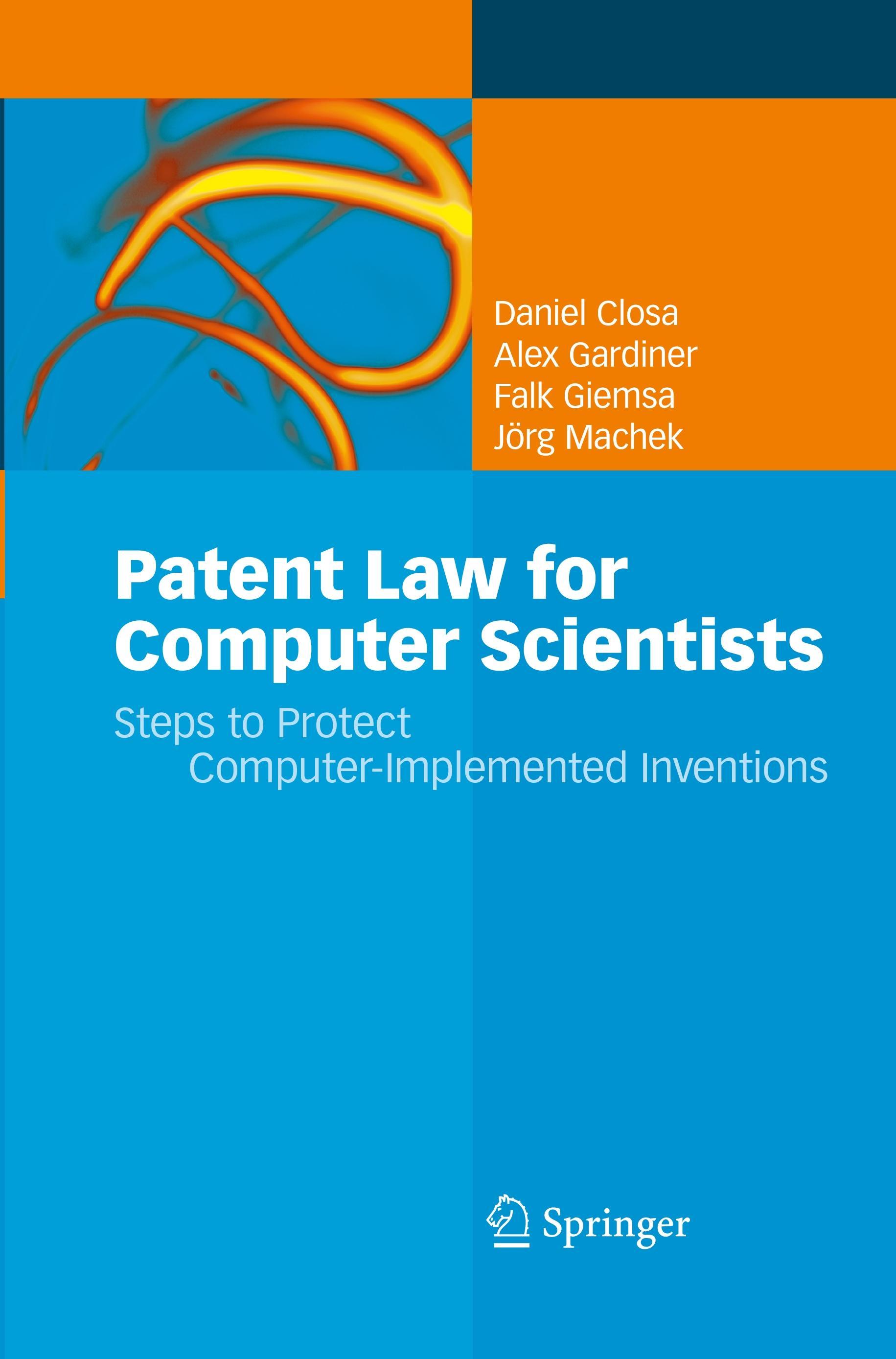 Patent Law for Computer Scientists