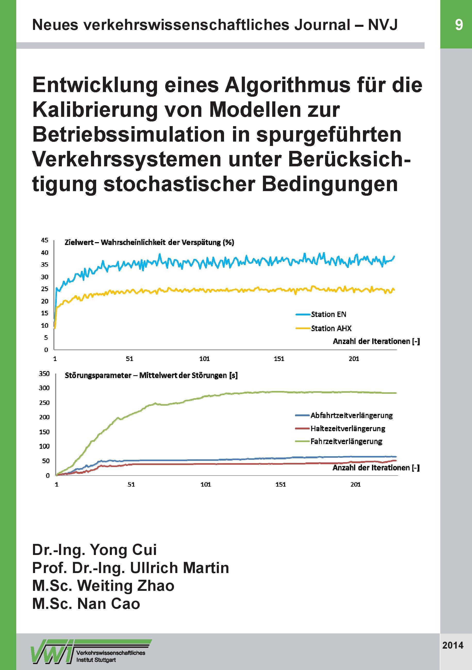 Neues verkehrswissenschaftliches Journal NVJ - Ausgabe 9