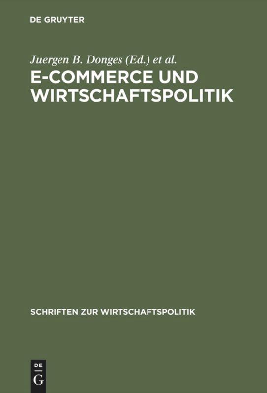 E-Commerce und Wirtschaftspolitik