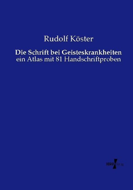 Die Schrift bei Geisteskrankheiten