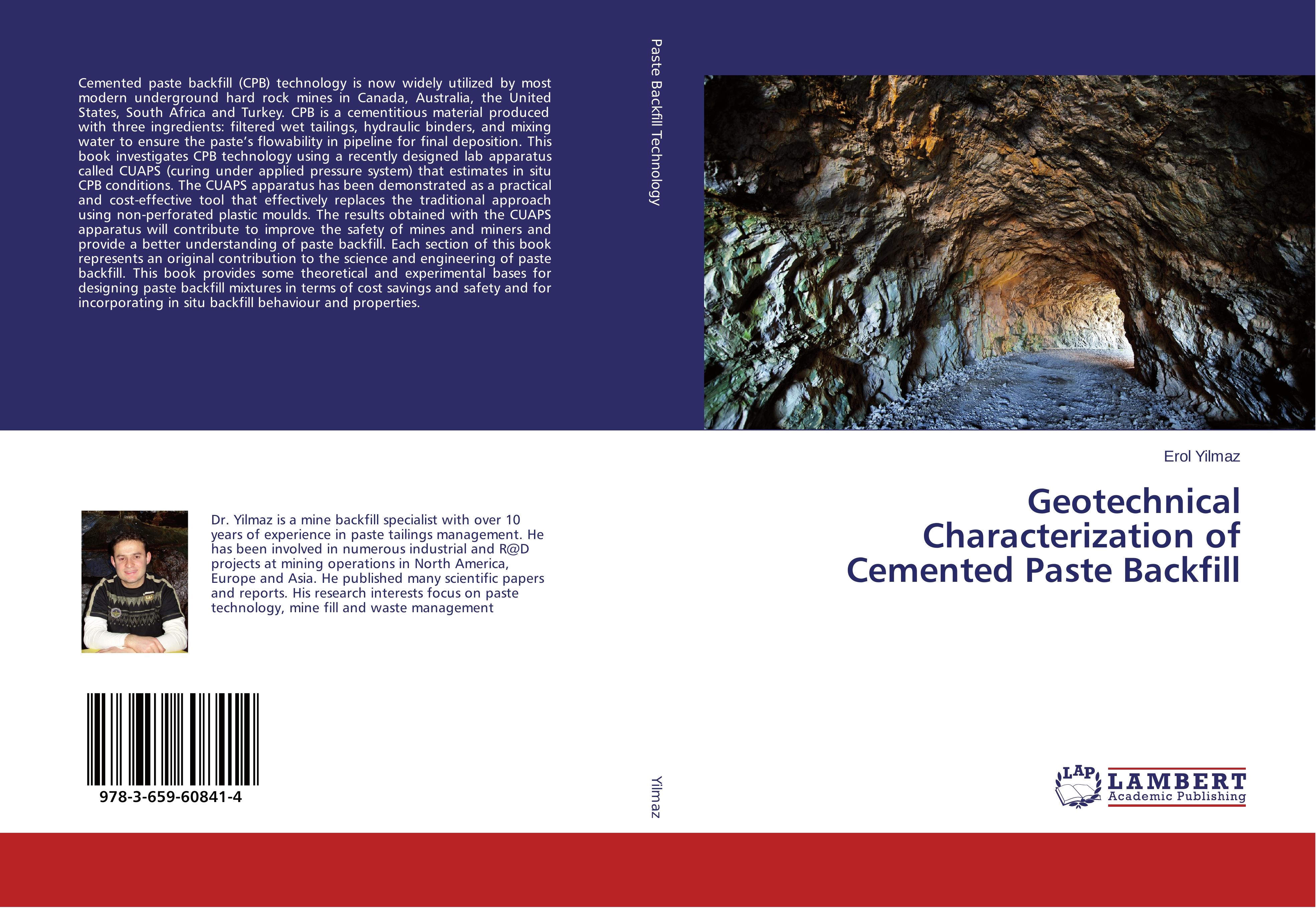 Geotechnical Characterization of Cemented Paste Backfill