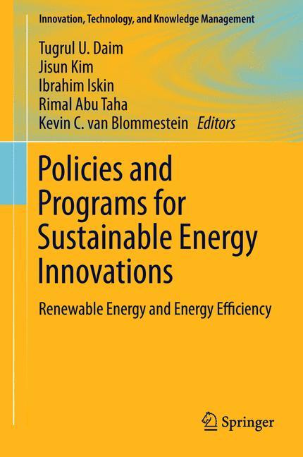 Policies and Programs for Sustainable Energy Innovations