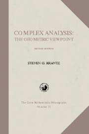 Complex Analysis