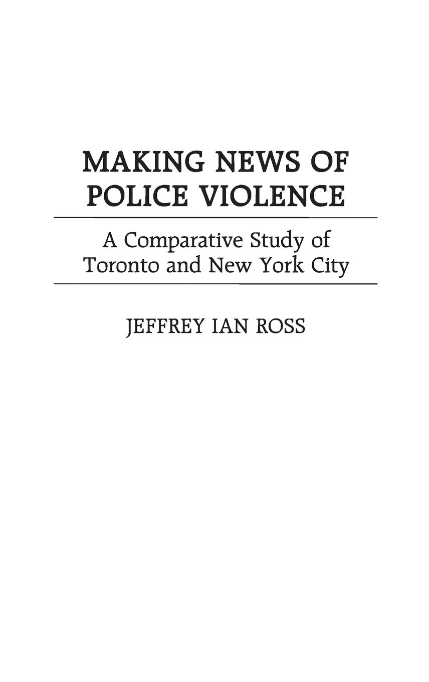 Making News of Police Violence