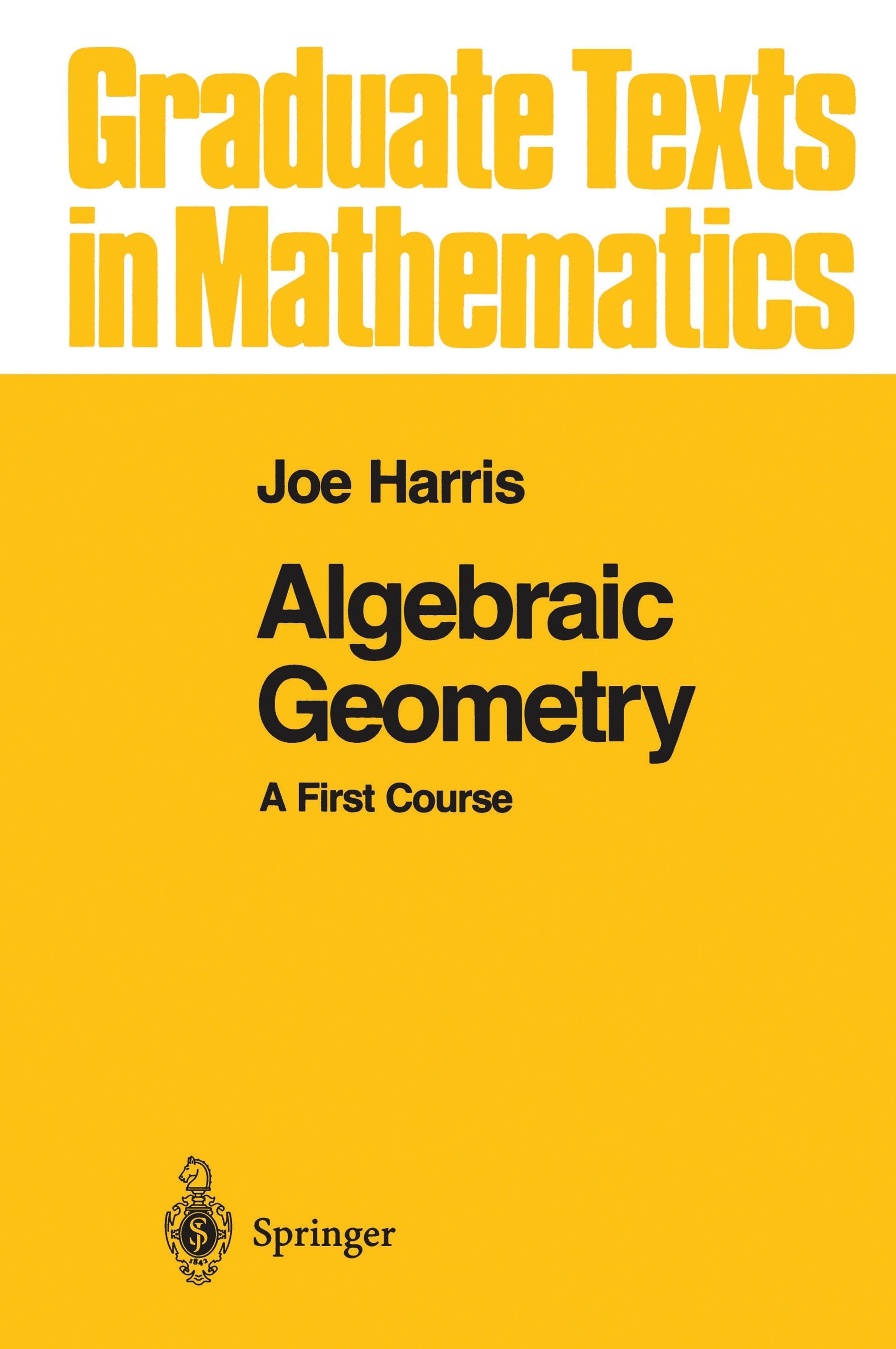 Algebraic Geometry