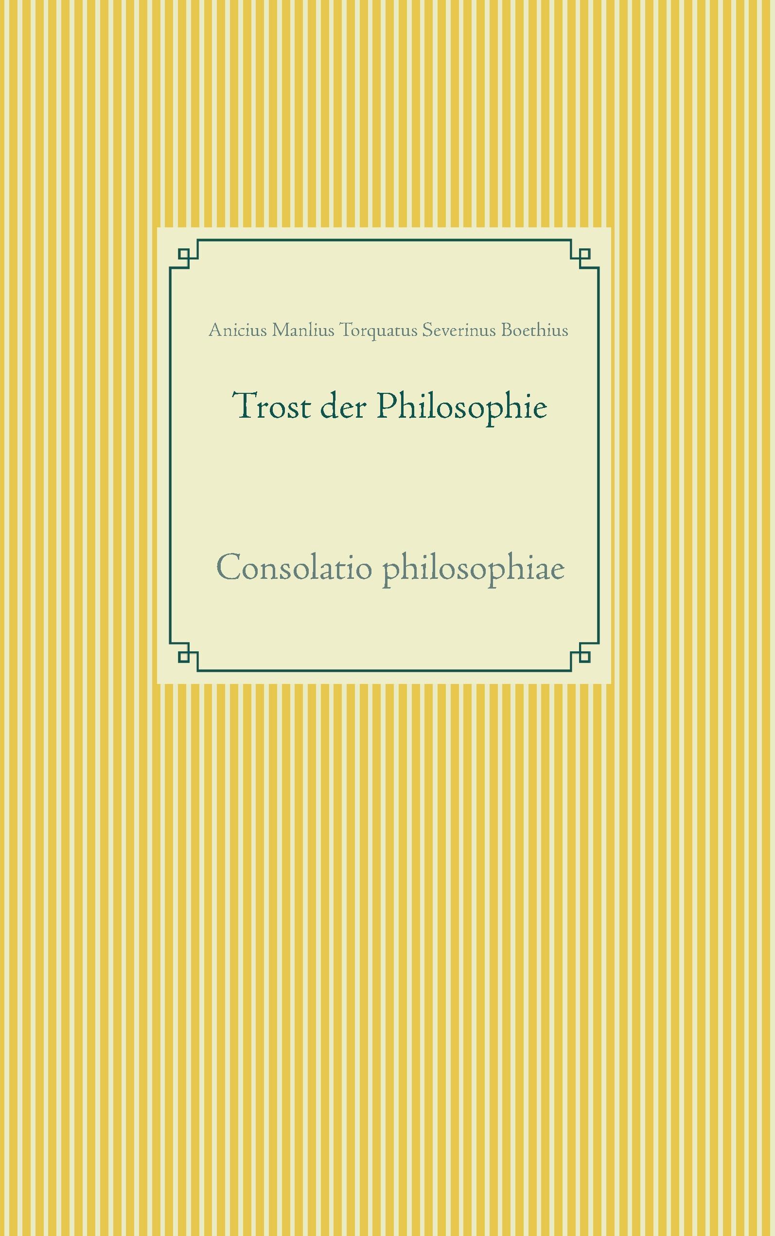 Trost der Philosophie