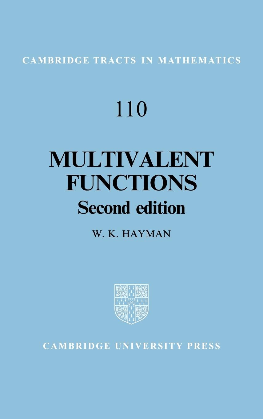 Multivalent Functions