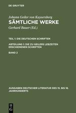 Die deutschen Schriften