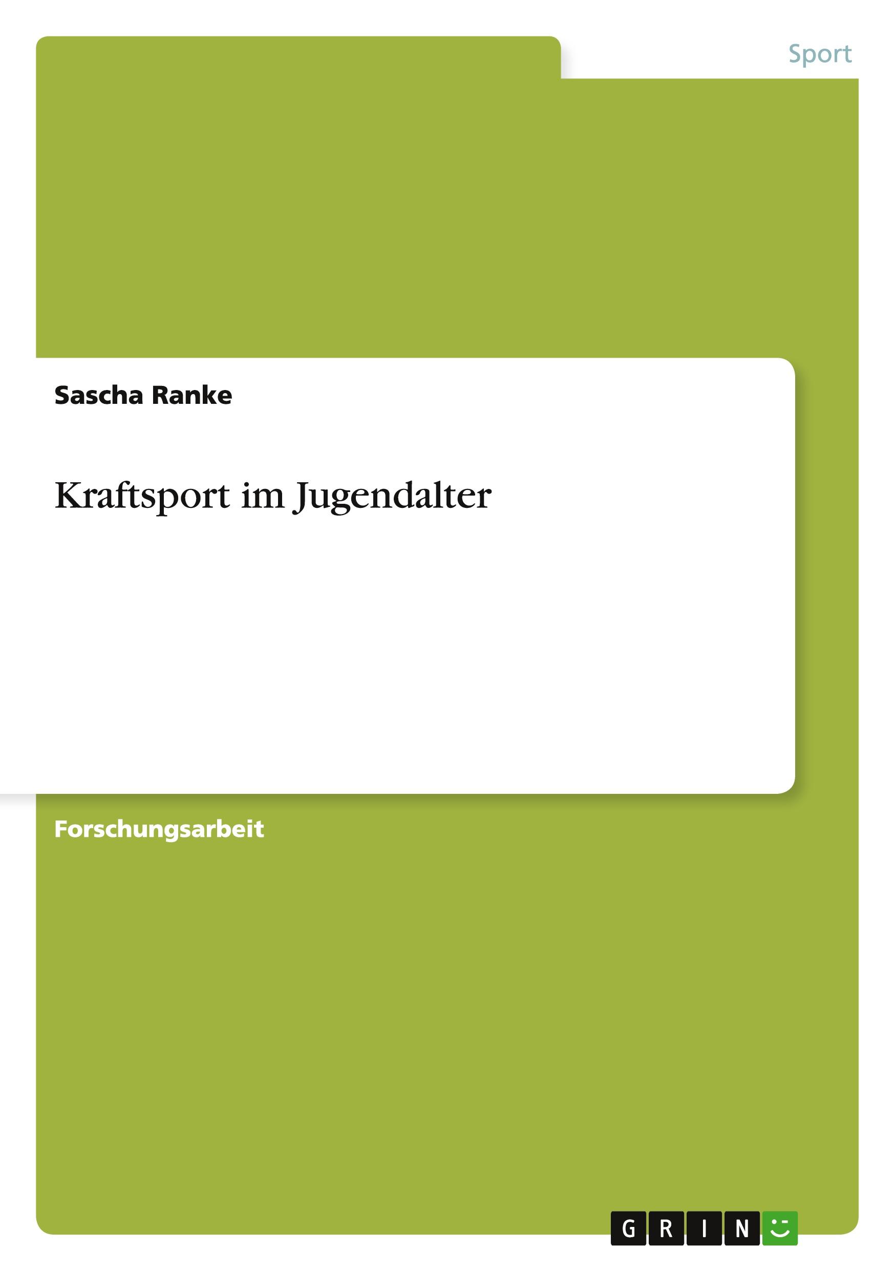 Kraftsport im Jugendalter