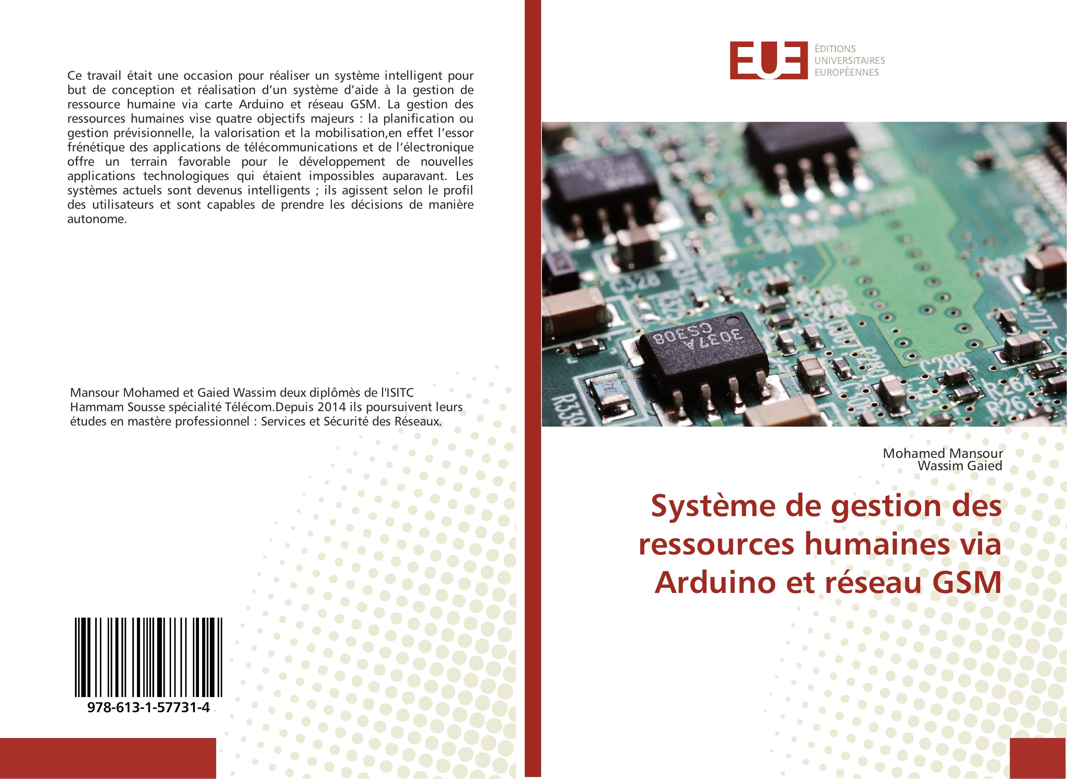 Système de gestion des ressources humaines via Arduino et réseau GSM