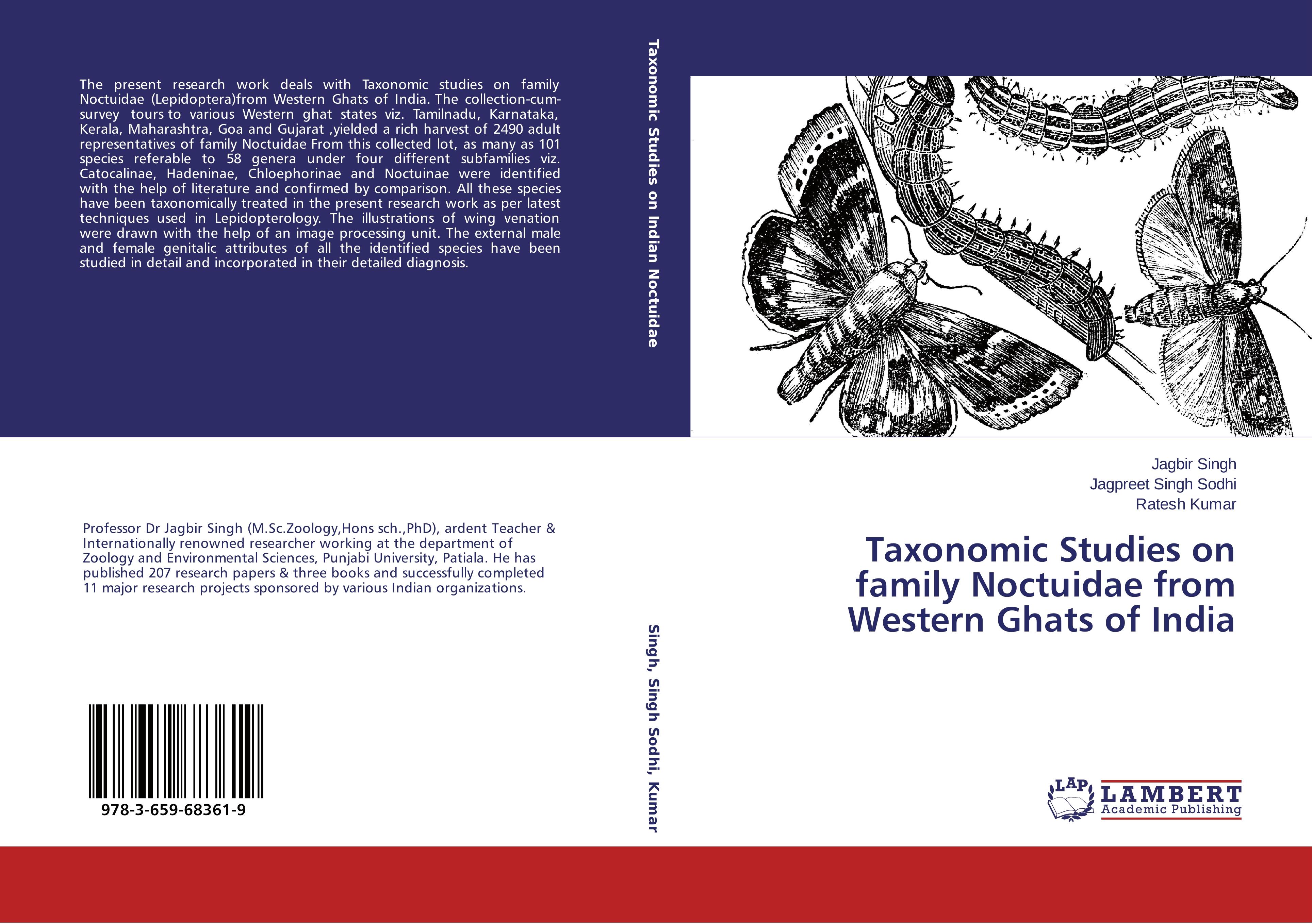 Taxonomic Studies on family Noctuidae from Western Ghats of India