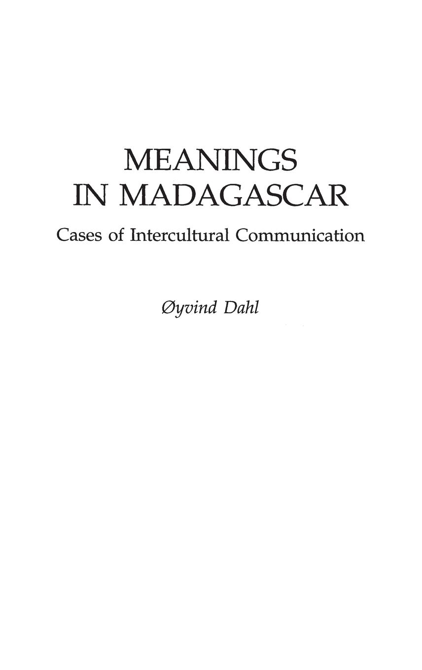 Meanings in Madagascar