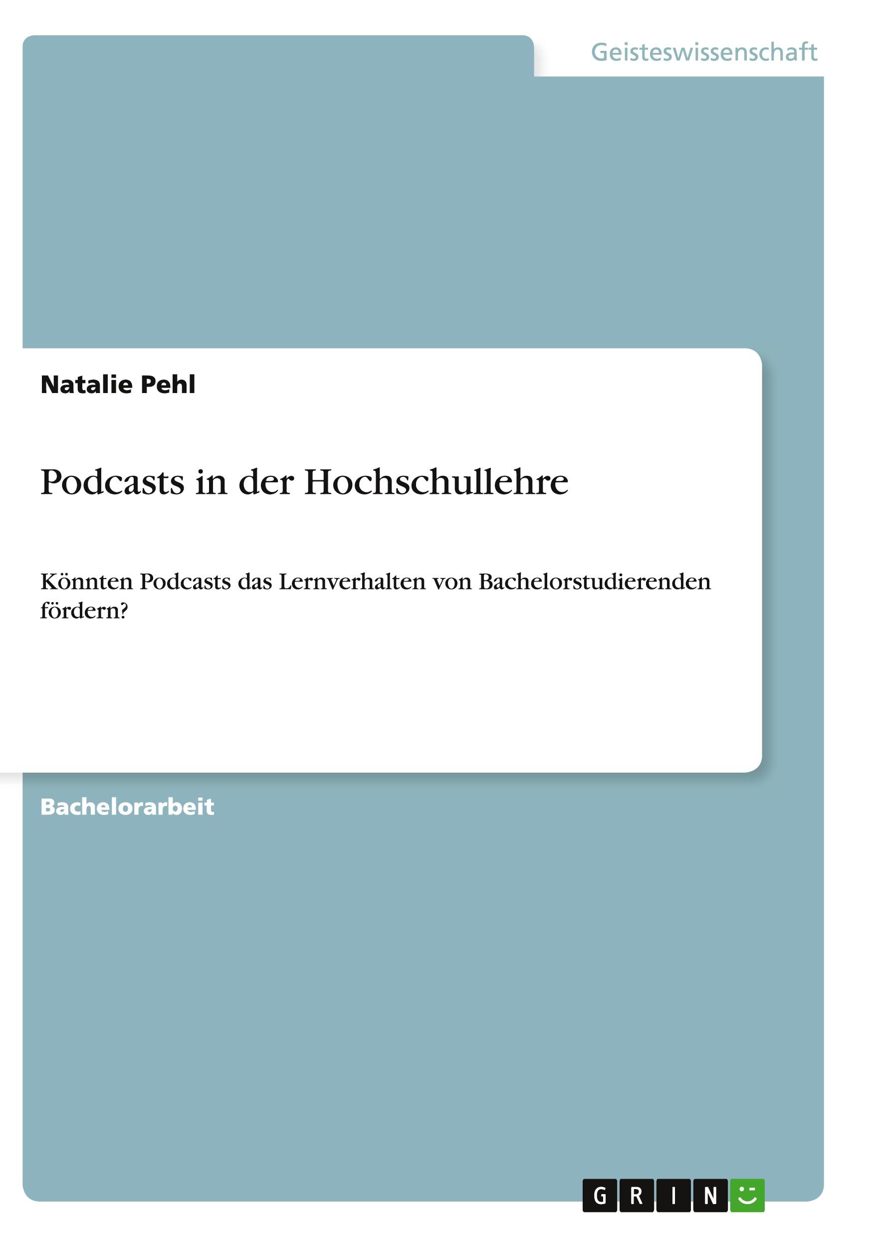 Podcasts in der Hochschullehre