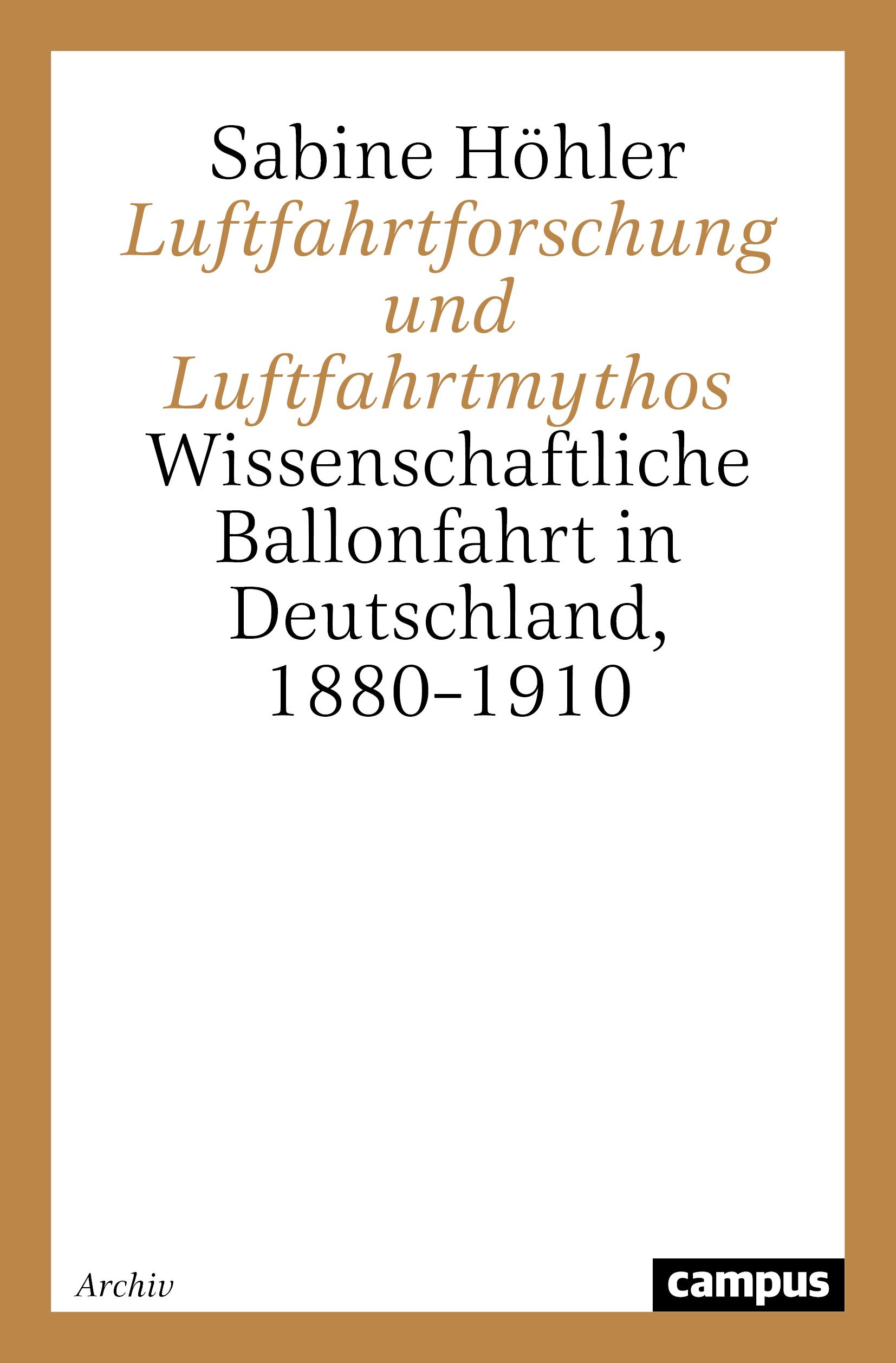 Luftfahrtforschung und Luftfahrtmythos