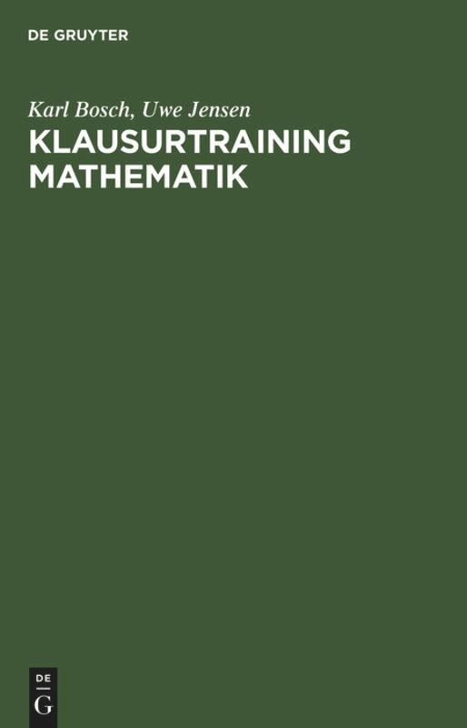 Klausurtraining Mathematik