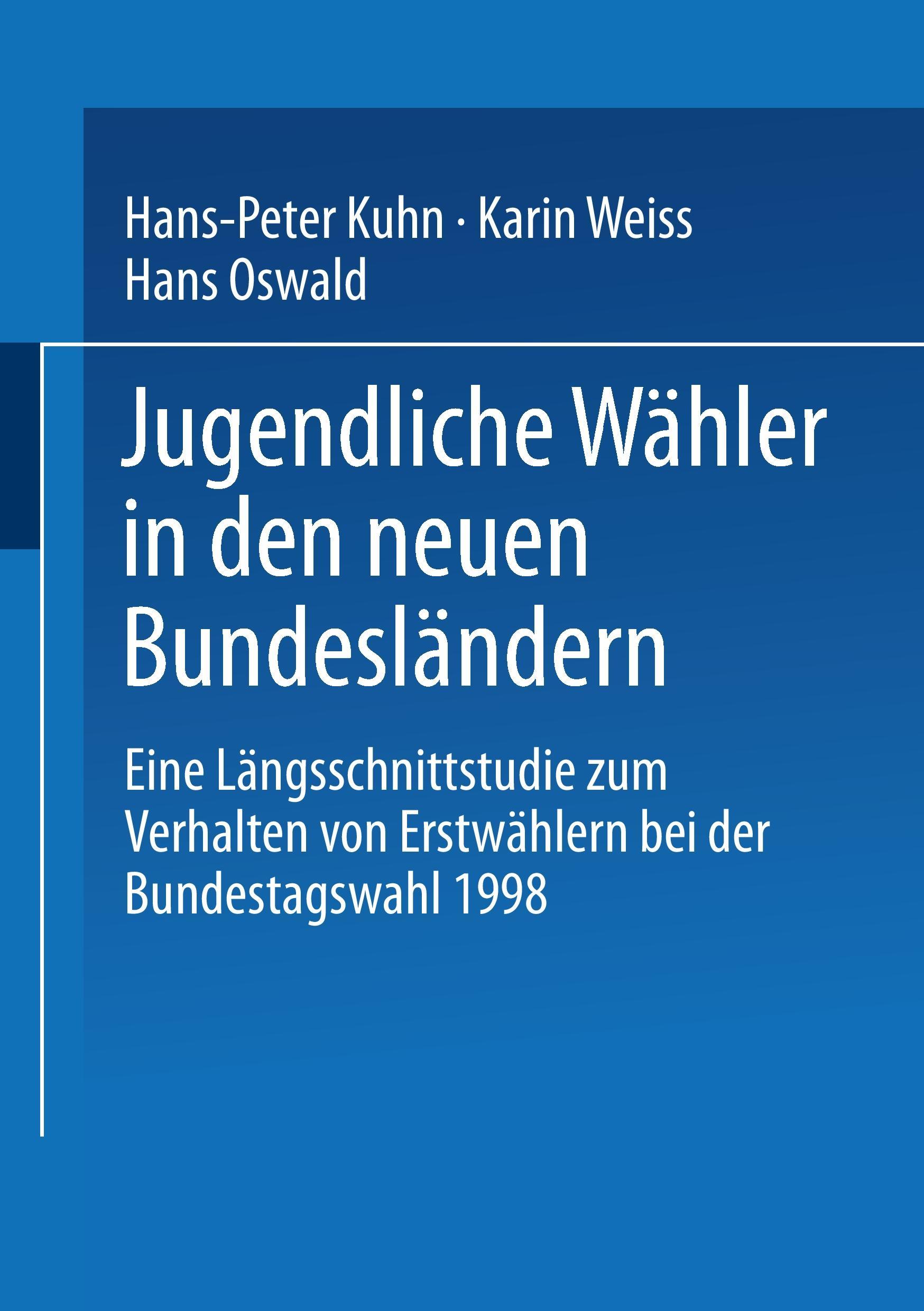 Jugendliche Wähler in den neuen Bundesländern