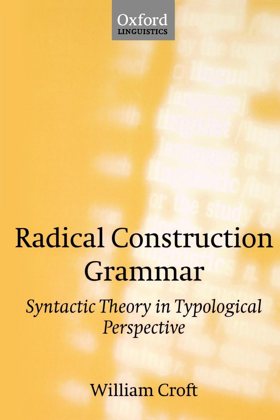 Radical Construction Grammar