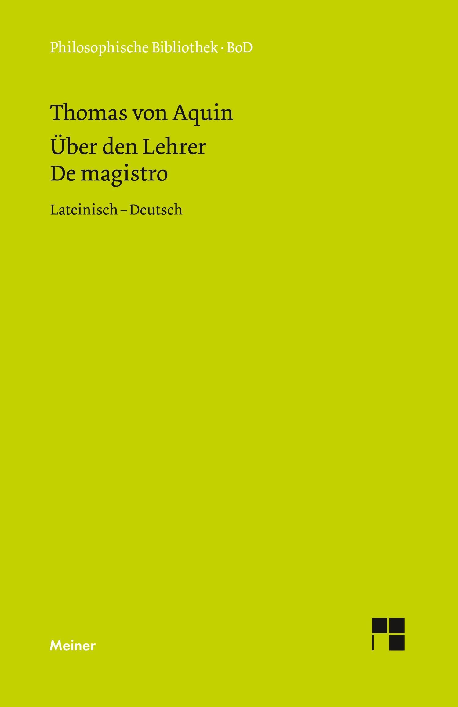 Über den Lehrer