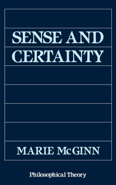 Sense and Certainty PT