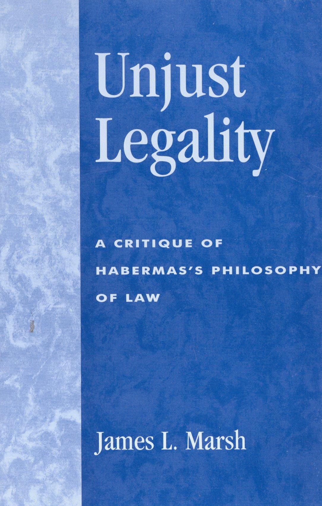 Unjust Legality