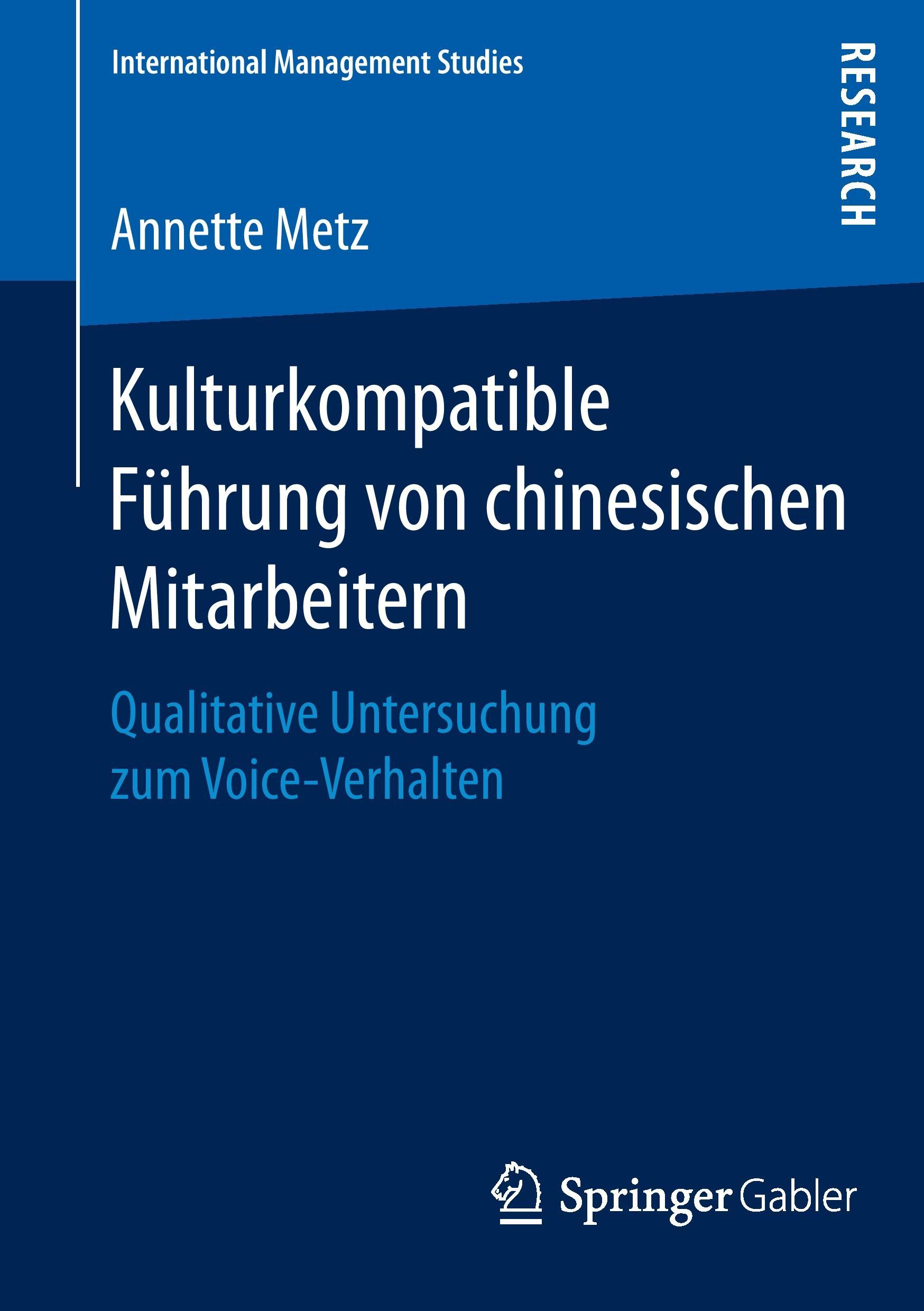 Kulturkompatible Führung von chinesischen Mitarbeitern