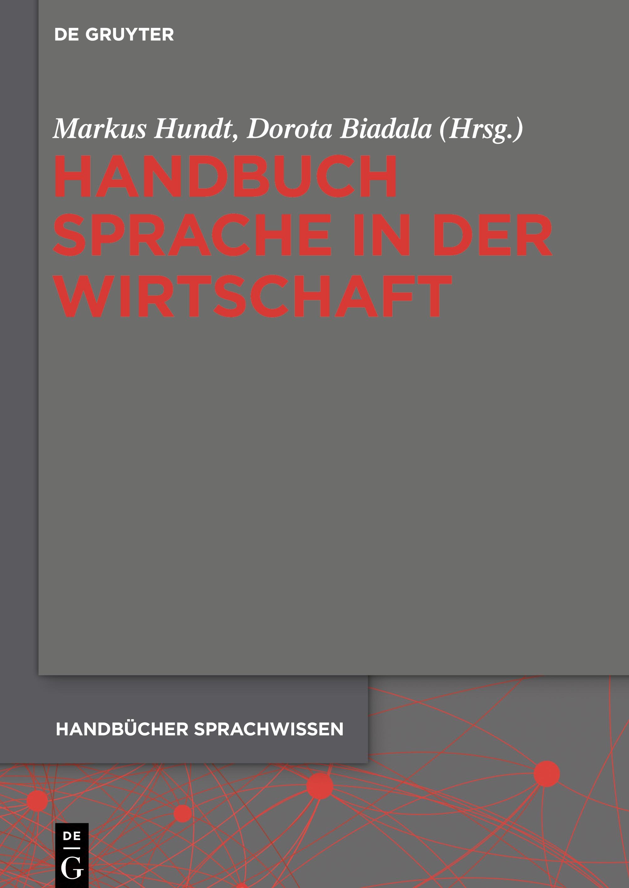 Handbuch Sprache in der Wirtschaft