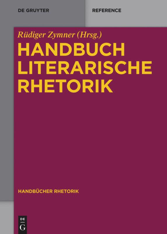 Handbuch Literarische Rhetorik