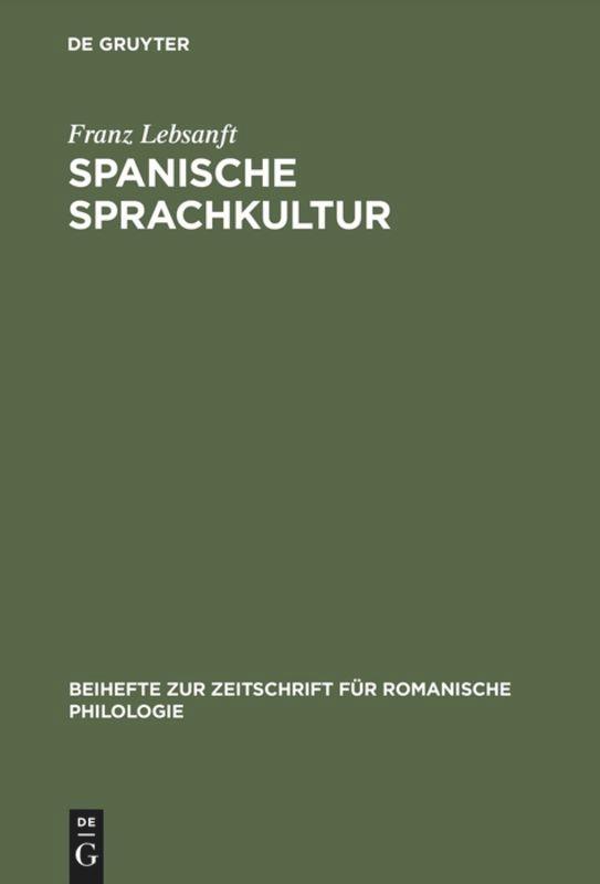 Spanische Sprachkultur