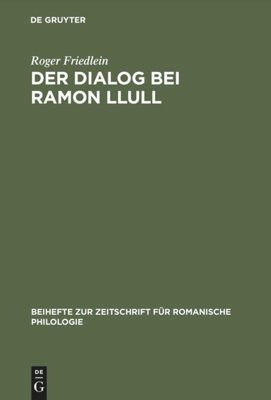 Der Dialog bei Ramon Llull