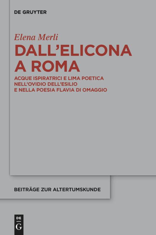 Dall'Elicona a Roma