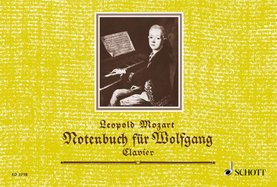 Notenbuch für Wolfgang