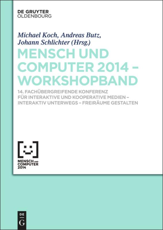 Mensch & Computer 2014 ¿ Workshopband