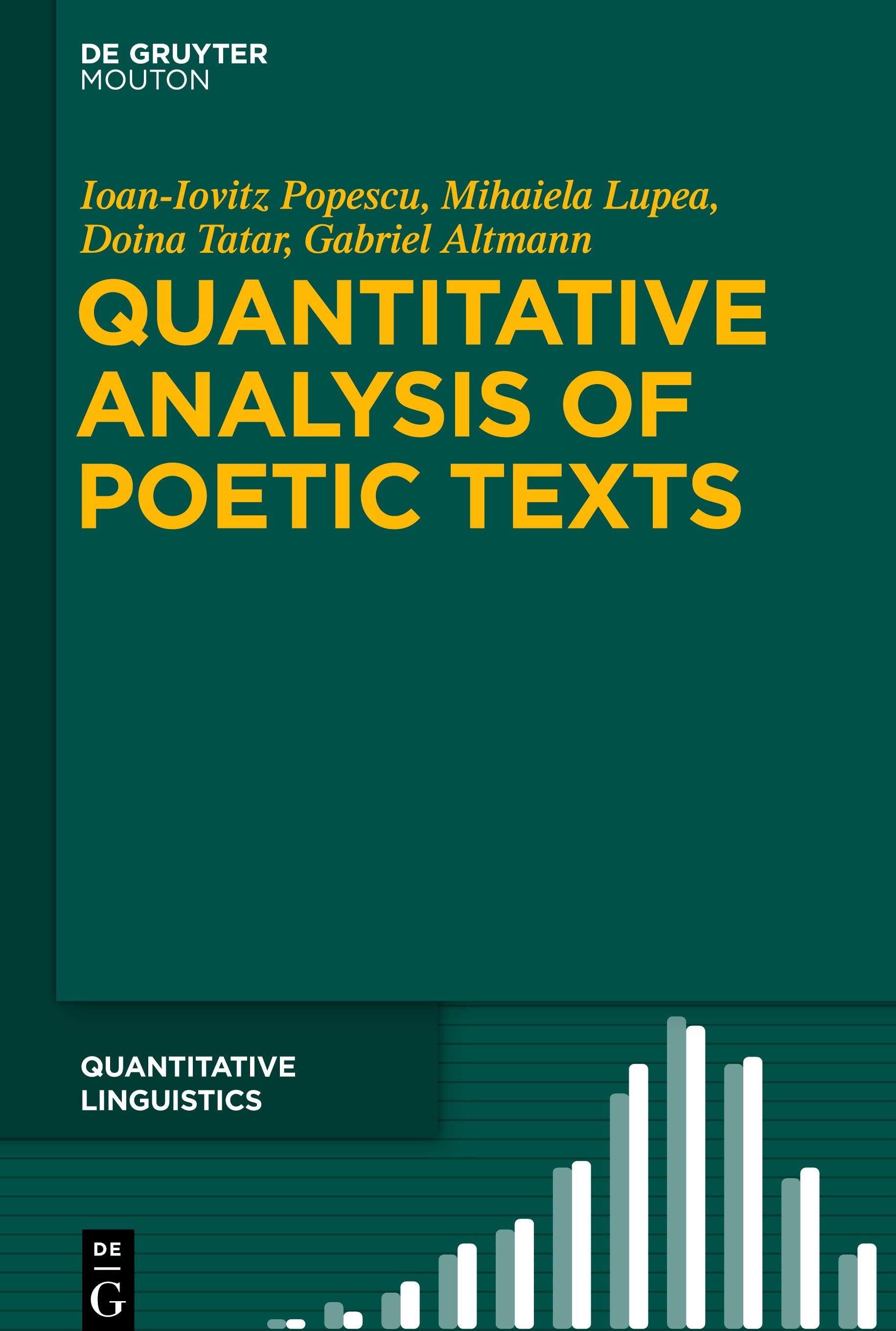 Quantitative Analysis of Poetic Texts