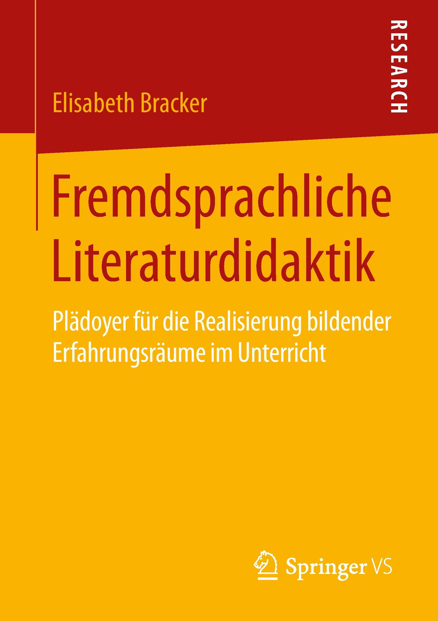 Fremdsprachliche Literaturdidaktik