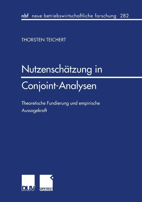 Nutzenschätzung in Conjoint-Analysen