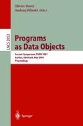 Programs as Data Objects