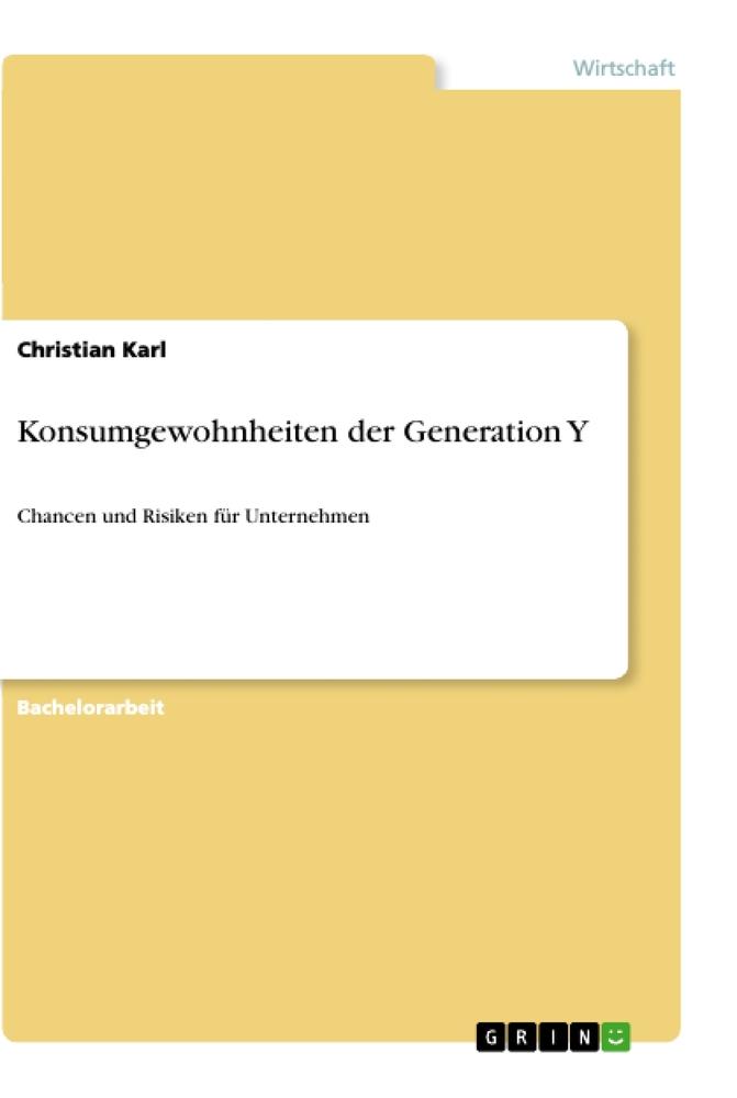 Konsumgewohnheiten der Generation Y