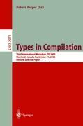 Types in Compilation